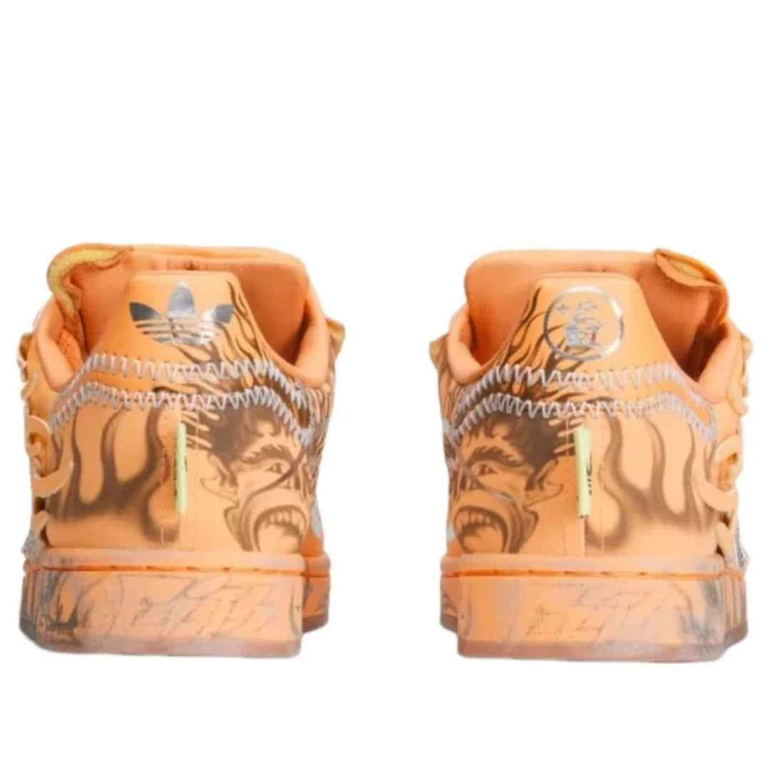 adidasHellstar Superstar II 'Hazy Orange Silver Metallic Core Black'