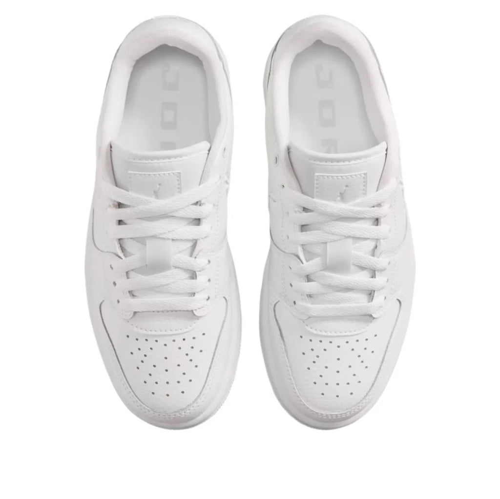 Jordan(GS) Air Jordan Court Connect Low 'White Pure Platinum'