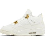 Jordan 4 White & Gold