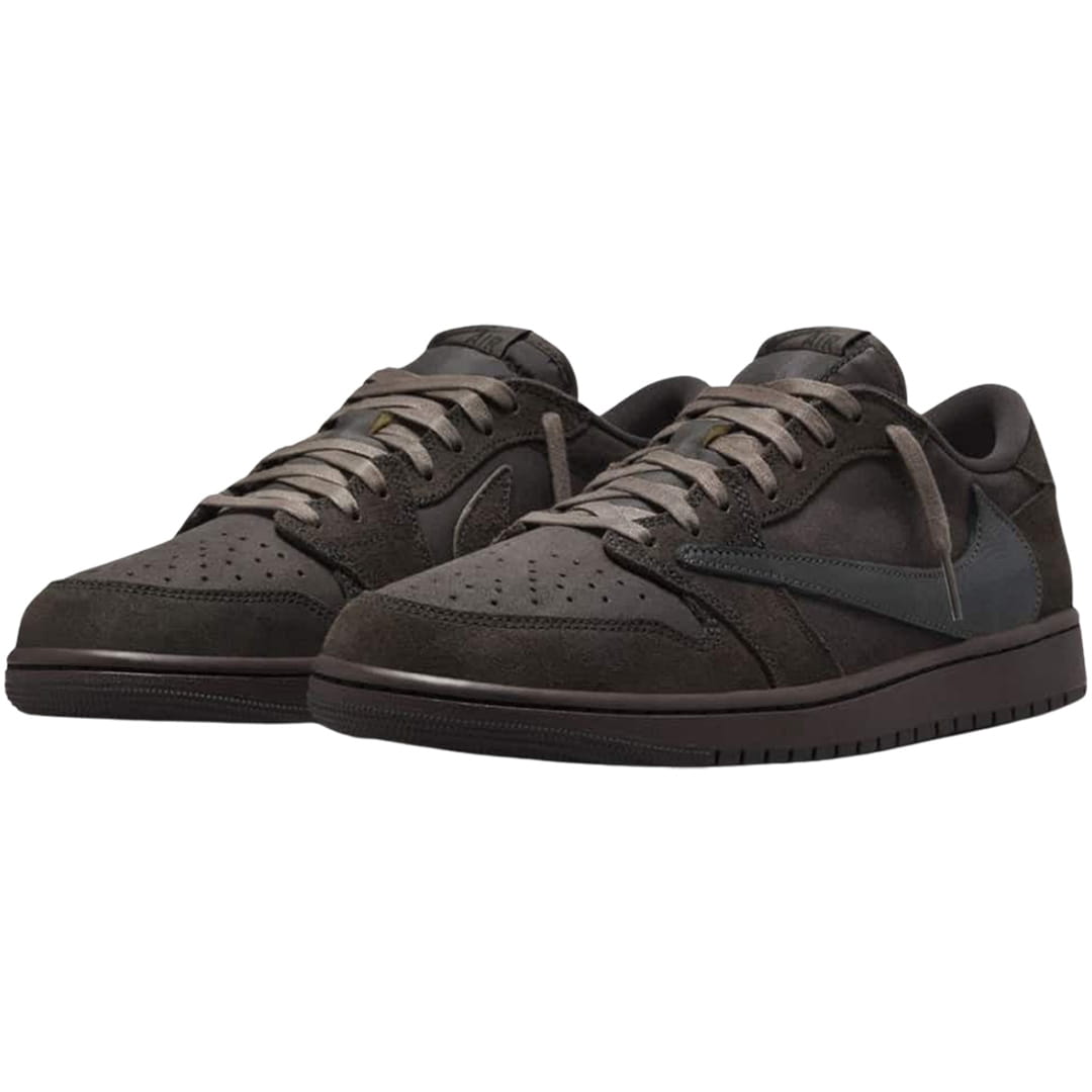 Jordan 1 Travis Scott Velvet Brown and Dark Mocha