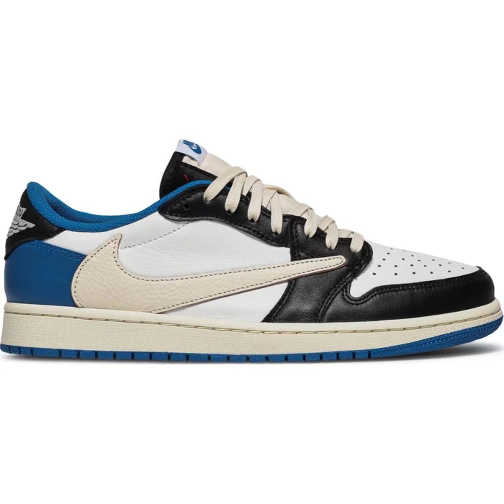 FRAGMENT DESIGN X TRAVIS SCOTT X AIR JORDAN 1 LOW OG SP 'SAIL MILITARY BLUE'