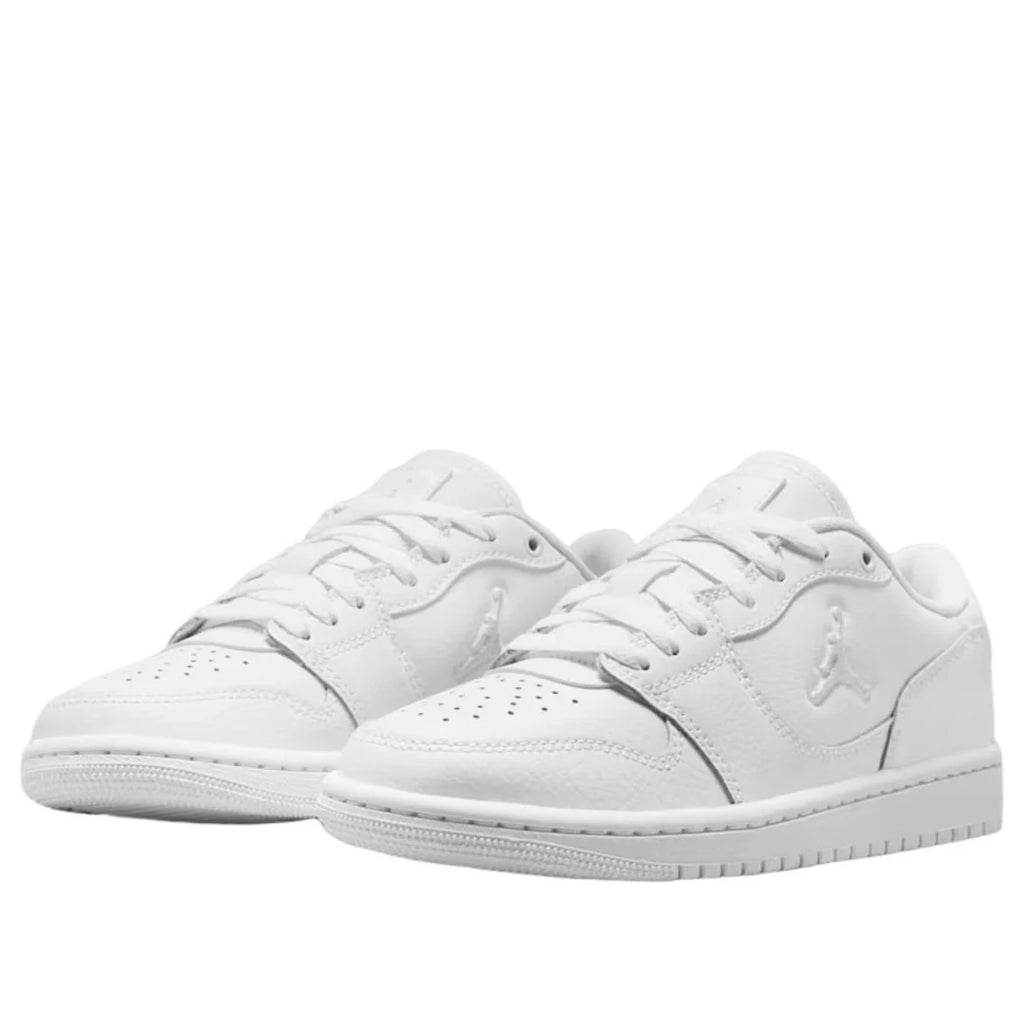 Jordan(GS) Air Jordan Court Connect Low 'White Pure Platinum'