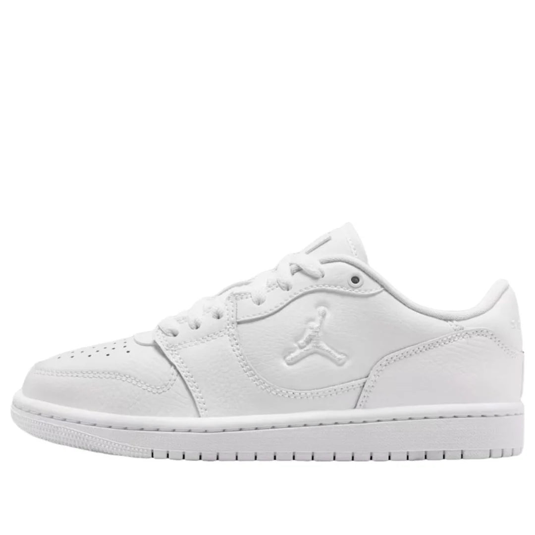Jordan(GS) Air Jordan Court Connect Low 'White Pure Platinum'