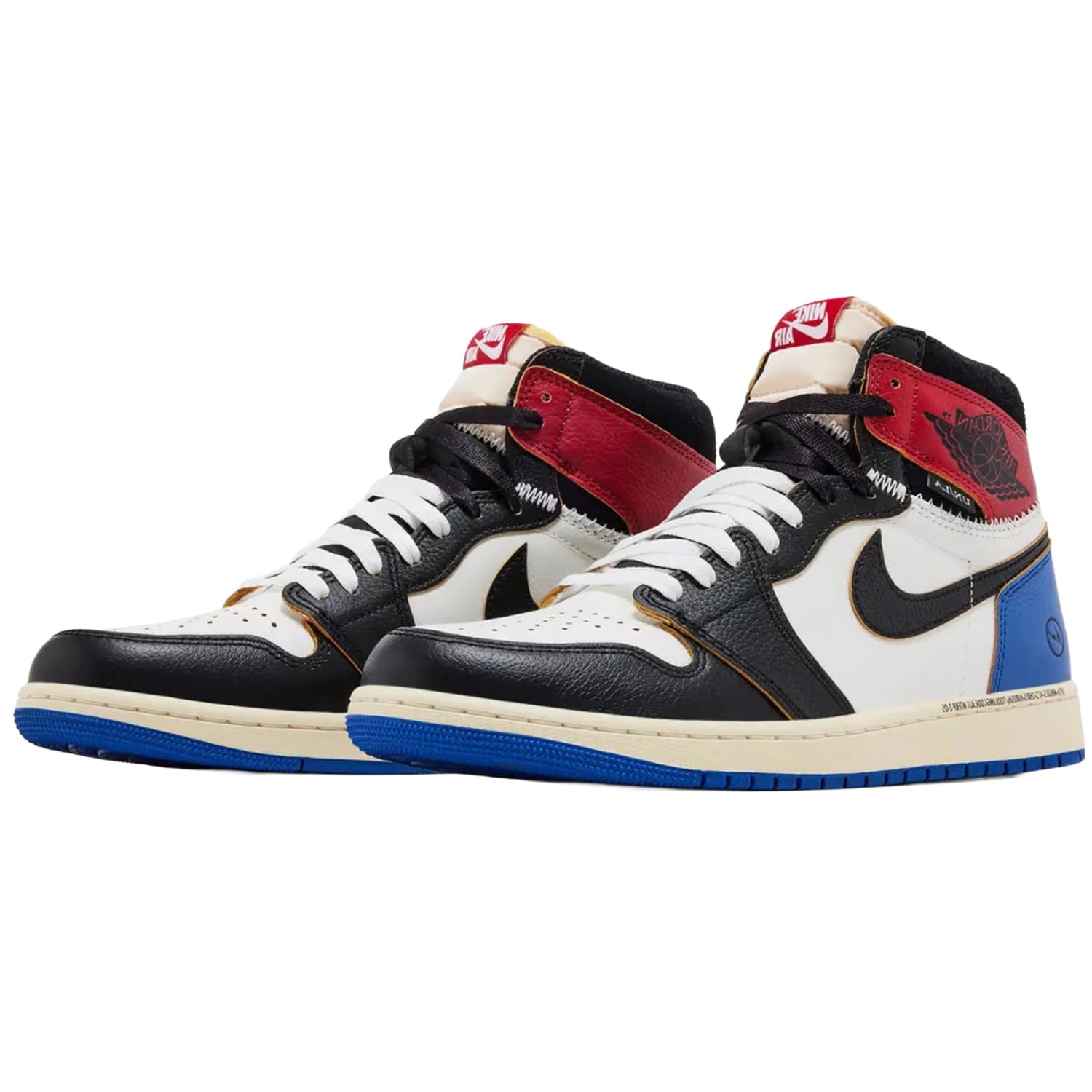Jordan 1 Retro High OG SP Fragment x Union LA Varsity Red Sport Royal