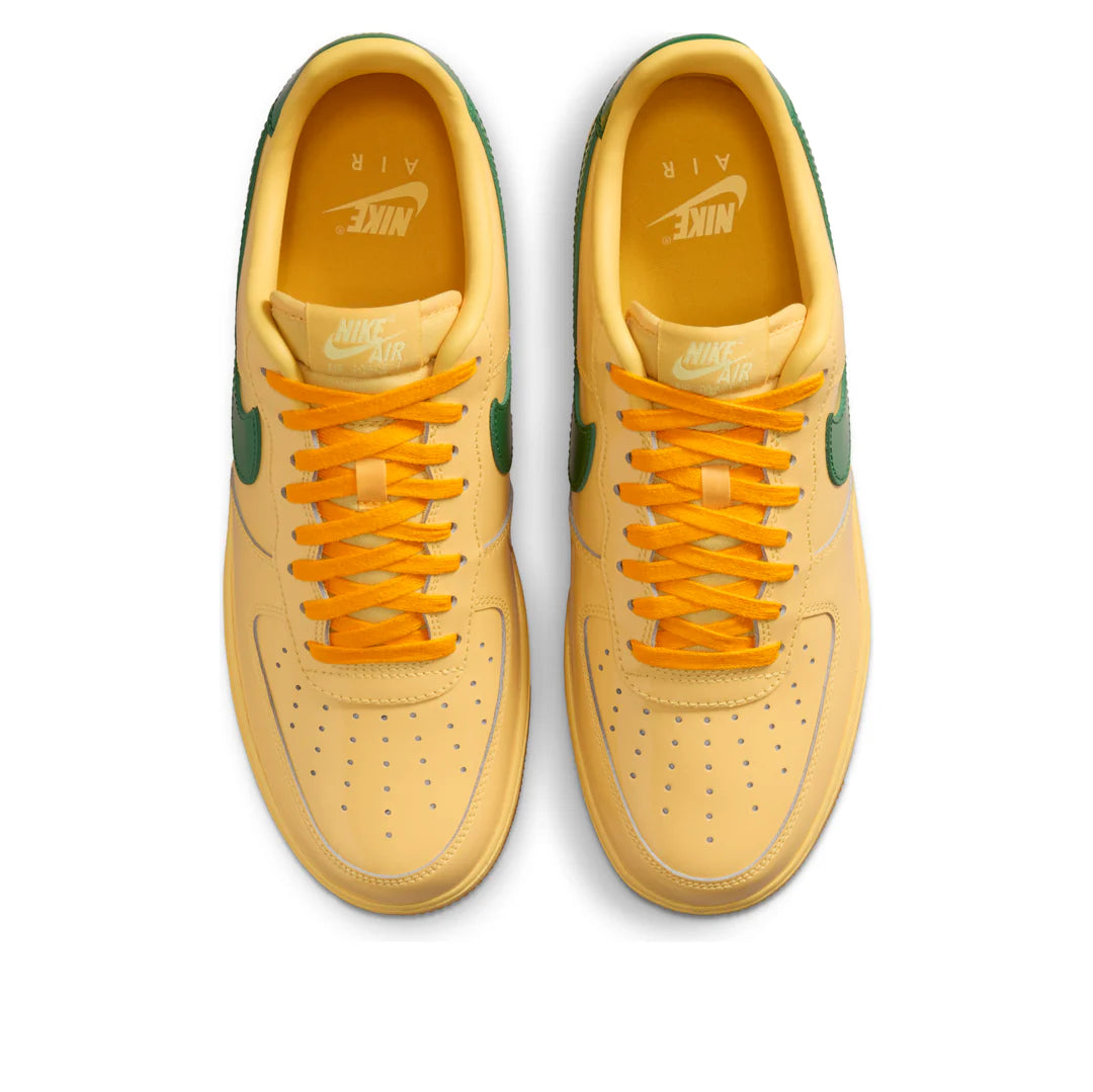 NikeAir Force 1 Low 'Topaz Gold Pine Green Patent'