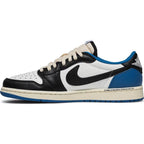 FRAGMENT DESIGN X TRAVIS SCOTT X AIR JORDAN 1 LOW OG SP 'SAIL MILITARY BLUE'