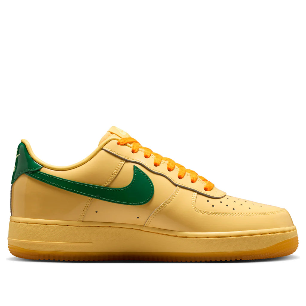 NikeAir Force 1 Low 'Topaz Gold Pine Green Patent'