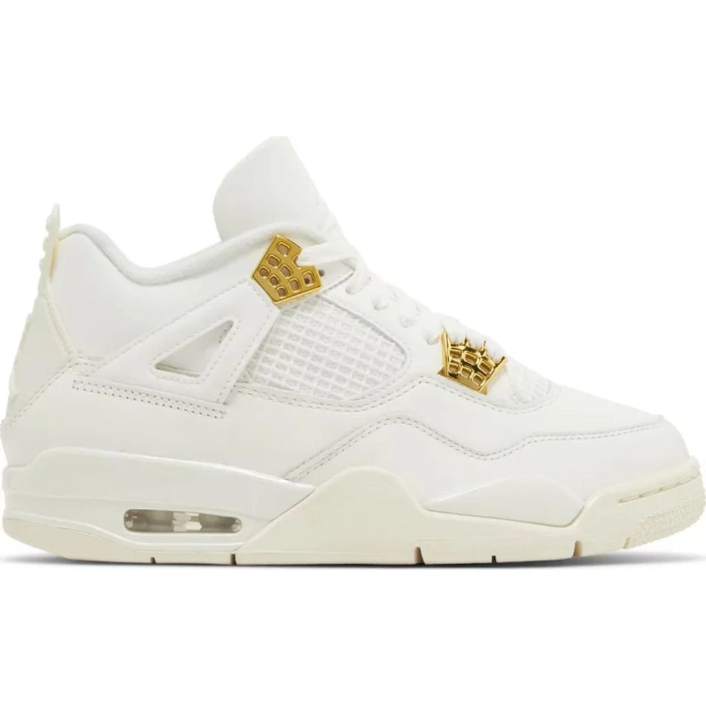 Jordan 4 White & Gold