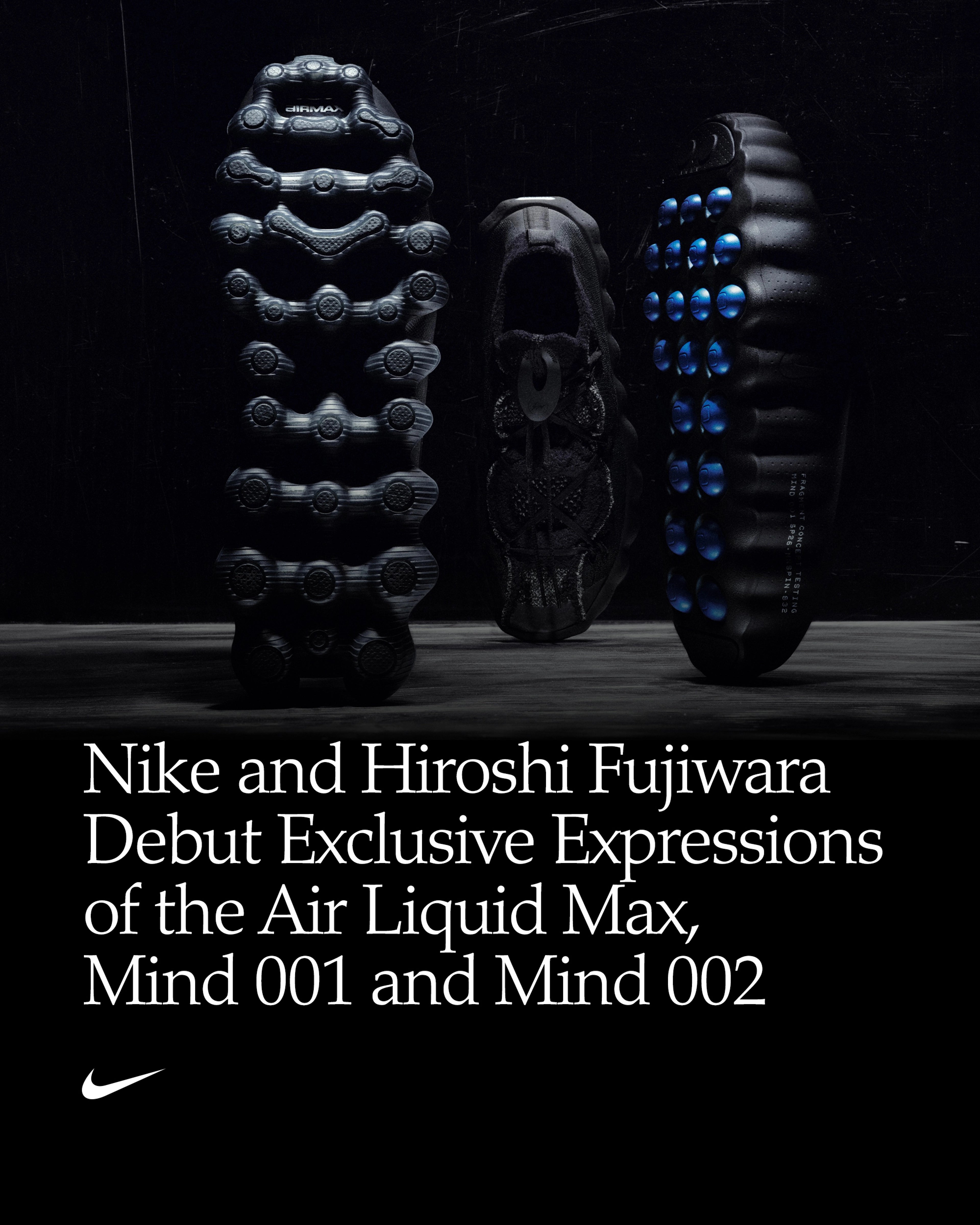 Fragment X Nike Mind 001 Midnight Black
