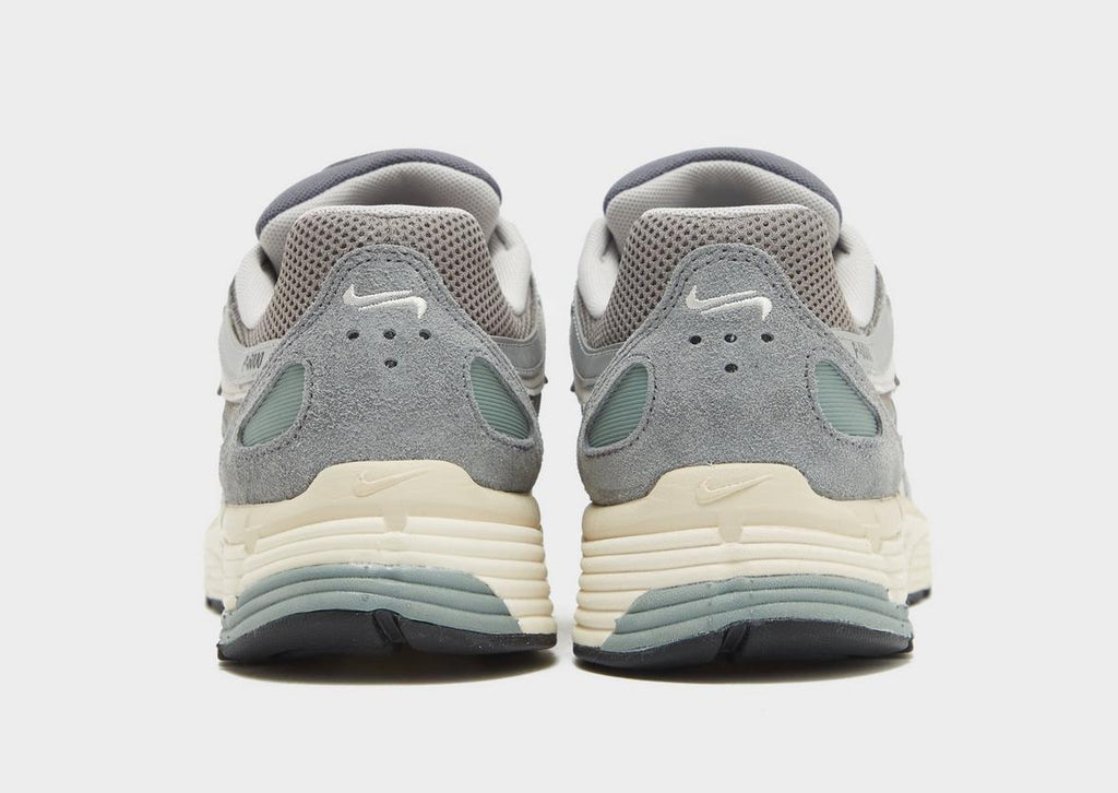 Nike P-6000 White Metallic Silver