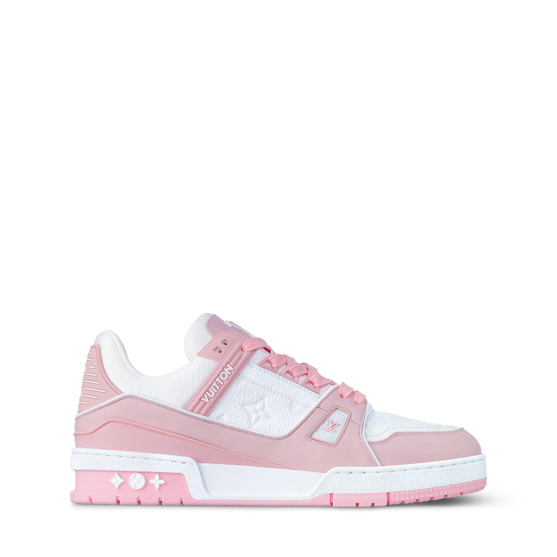 LV Trainer Sneaker Pink