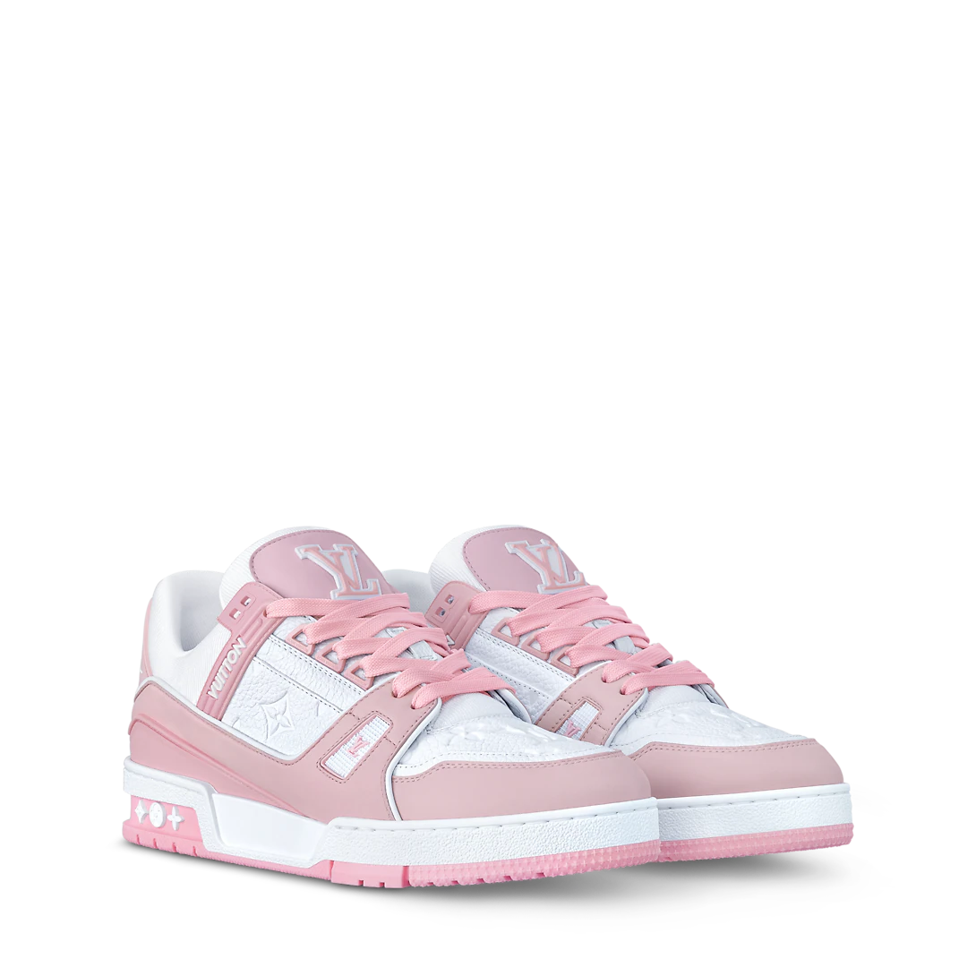 LV Trainer Sneaker Pink